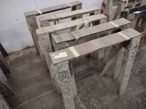 lot 107 image: (5) Saw Horses...