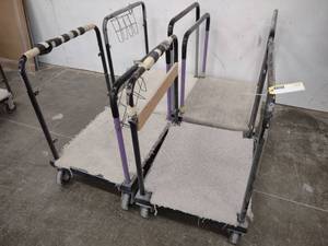 lot 114 image: (4) Steel Carts, 32x26...