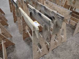 lot 120 image: (4) Saw Horses...
