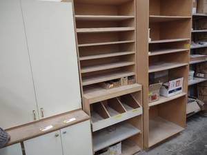 lot 145 image: Shelf Unit with Contents...
