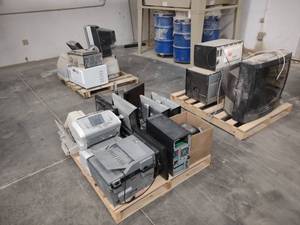 lot 152 image: Assorted Electronics on (3) Pallets...
