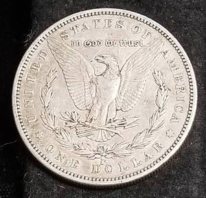 lot 15 image: 1882-S MORGAN SILVER DOLLAR