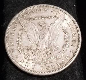lot 26 image: 1890-S MORGAN SILVER DOLLAR