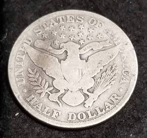 lot 29 image: 1906 BARBER HALF DOLLAR