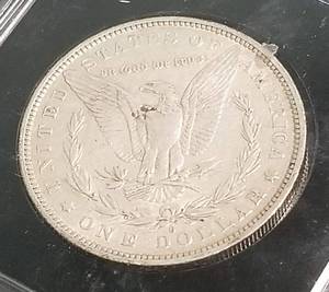 lot 38 image: 1882-O MORGAN SILVER DOLLAR