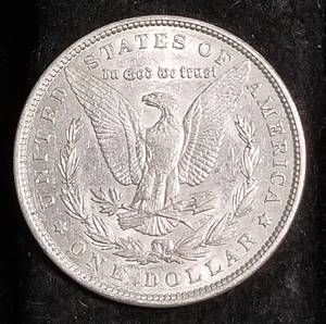 lot 42 image: 1900 MORGAN SILVER DOLLAR