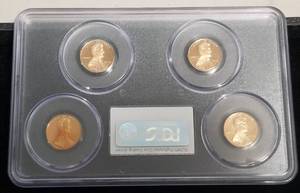 lot 12-A image: 2009-S PROOF LINCOLN LEGACY SET CERTIFIED PR69