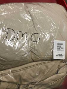 Alberta Medium Warmth Alabaster Queen Euro Down Comforter, C2Y2-Q-ALABASTER, NEW