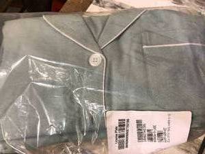 Isla Womens Cotton & TENCEL Lyocell Pajama Set, 68048A-M-JADE, NEW
