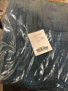 Interwoven Deep Teal Solid Cotton Blend Full Duvet Cover, 50331D-F-DEEP-TEAL, NEW