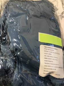 Cotton Denim Solid Percale King Duvet Cover, DS72-K-DENIM, NEW