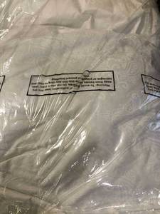 Black Label PrimaLoft Medium Down Alternative King Pillow (1), PO82-K-WHITE, NEW