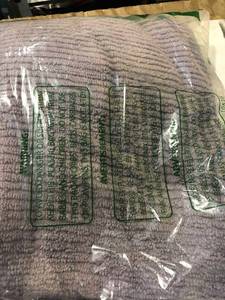 Green Earth Quick Dry Mauve Solid Cotton Bath Towel (1), VH70-BATH-MAUVE, NEW