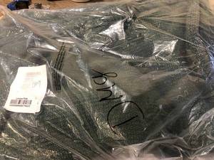 Cstudio Home Distressed Cotton Blanket Queen, Green , 40043-Q-Green, NEW