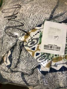 Etchings Cotton Matelass Duvet Cover, 50530D-Q-MULTI, NEW