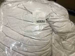 Luxury Royal Baffled Medium Warmth White King Goose Down Comforter, C2T4-K-WHITE, NEW