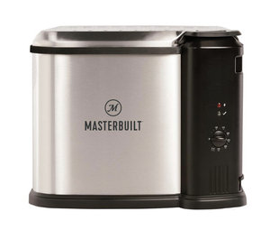 lot 14 image: MASTERBUILT 10 Liter XL Electric Fryer, Boiler, Steamer in Silver
