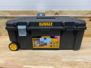 lot 40 image: DEWALT 28 in. 12 Gal. Mobile Tool Box