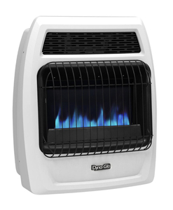 lot 95 image: DYNA-GLO 20,000 BTU Blue Flame Vent Free Natural Gas Thermostatic Wall Heater