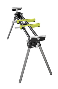 lot 112 image: RYOBI Stationary Miter Saw Stand with Tool-Less Height Adjustment
