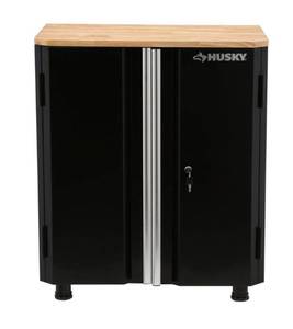 lot 2 image: HUSKY 32.8 in. H x 28 in. W x 18 in. D 2-Door Steel Garage Base Cabinet