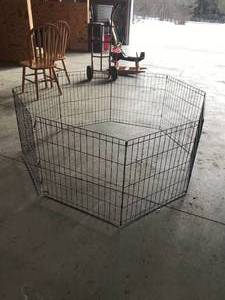 Wire Dog Exercise Pen