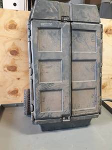 lot 707 image: Sears  Craftsman Rolling Tool Cart - Plastic