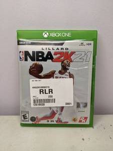 lot 19 image: NBA2K21 XBOX ONE 2021 NBA Video Game 2K