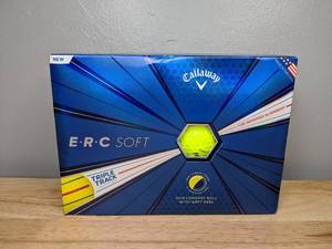 lot 55 image: 12 Brand New Callaway ERC Soft Golf Balls