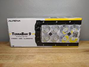 lot 59 image: Brand New Alpena TerraBar 9 Strobing LED Light Bar
