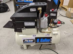 lot 45 image: Pulsar 6 Gallon Air Compressor