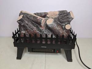 lot 96 image: Electric Wood Fireplace