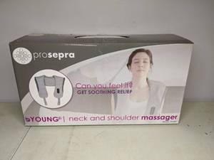 lot 30 image: bYOUNG Prosepra Neck and Shoulder Massager