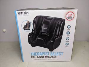 lot 128 image: Homedics Therapist Select Foot & Calf Massager