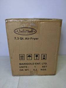 lot 136 image: Chefs Mark 7.3 Quart Air Fryer