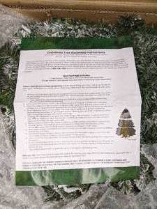 lot 156 image: Fraser Hill Farm 7.5 Mountain Pine Snow Christmas Tree