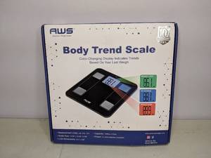 lot 158 image: AWS Tech Body Fat Scale