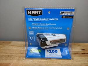 lot 122 image: Brand New HART 20V Power Source Inverter