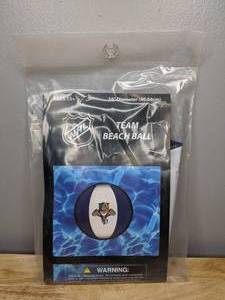 lot 164 image: Brand New 16 Florida Panthers NHL Team Beach Ball