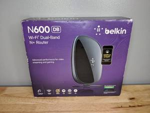 lot 169 image: New Belkin N600 WiFi Dual Band N Router