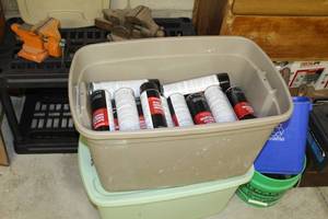 lot 29 image: Lot of (37) Heavy Duty Rubberized Undercoating 18 oz. Aerosol Cans