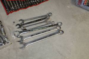 lot 85 image: Lot of (7) Combination Wrenches