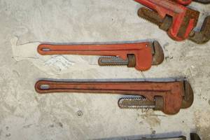 lot 94 image: Lot of (2) Pipe Wrenches - 14, 18