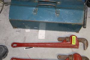 lot 96 image: Ridgid Heavy Duty Pipe Wrench 24