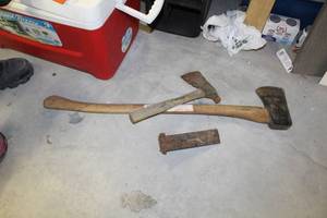 lot 106 image: Axe, Hatchet, Splitting Wedge