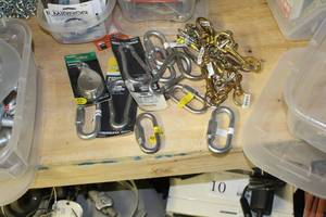lot 133 image: Chain Spring Links and Pulleys (new)
