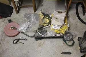 lot 185 image: Playground Swing Set Parts - Rope, Swing, Handle, And More