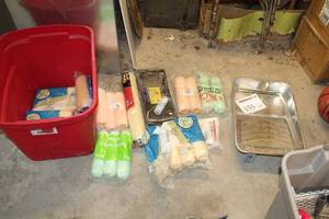 lot 155 image: Lot of Painting Supplies (new) - Roller Pads, Paint Trays