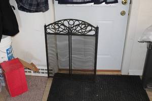 lot 261 image: Fireplace Cover 3-Panel