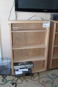 lot 234 image: Wood Bookcase 4-Shelf